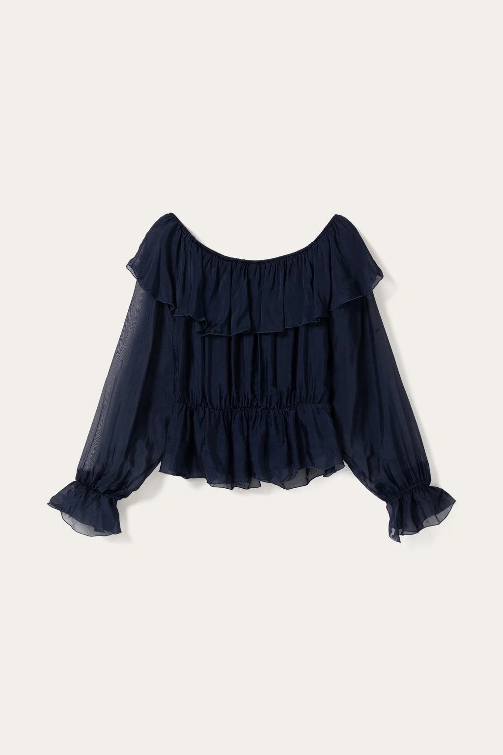 Margerie blússa frá Noella - Navy