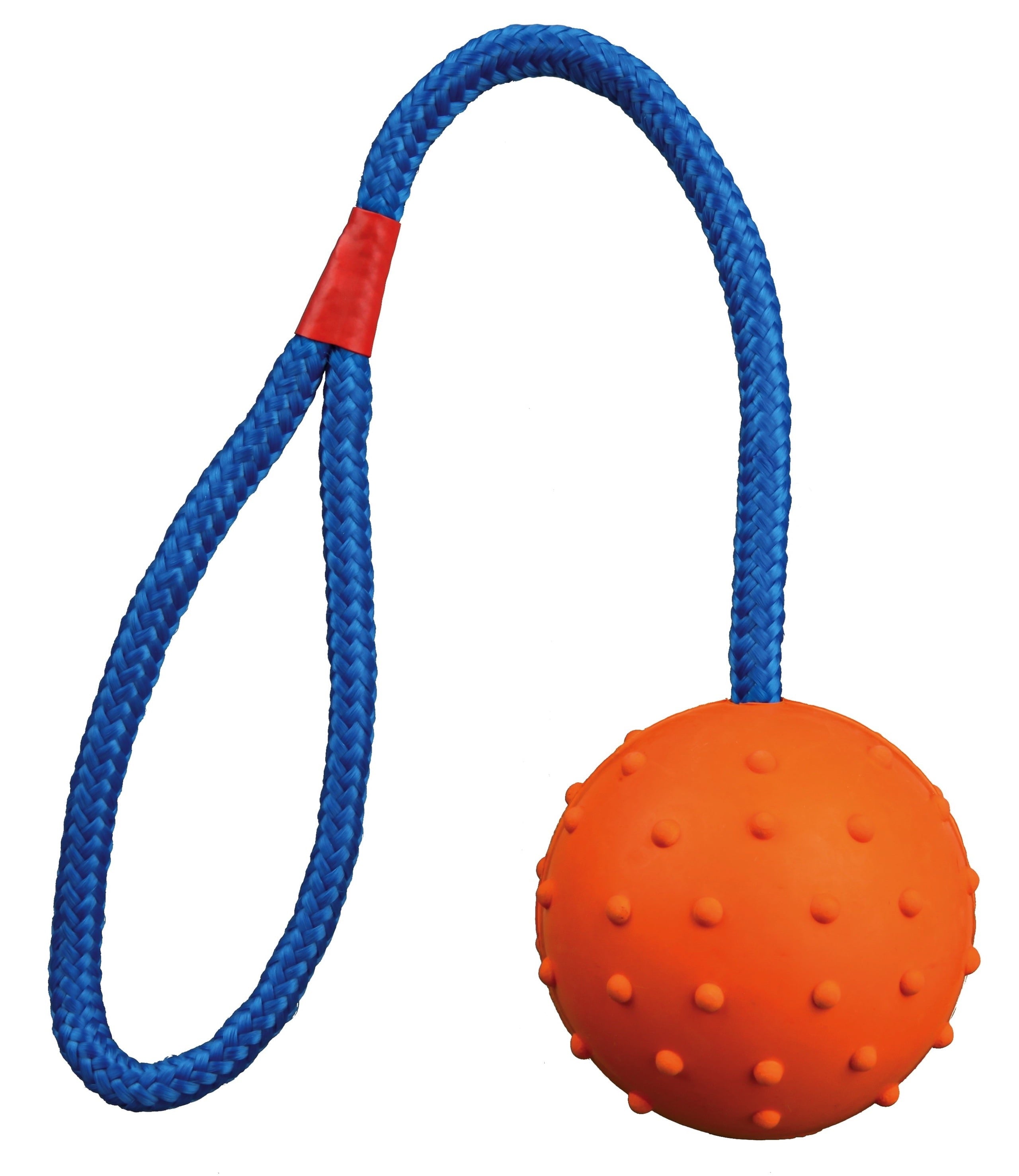 Gúmmibolti í bandi  6 cm/30 cm