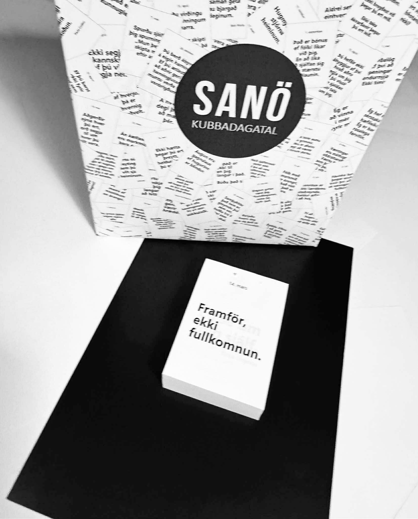 SANÖ kubbadagatalið inniheldur 365 falleg heilræði