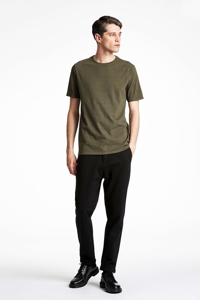 Relaxed fit bolur á herra frá Lindbergh - Green / ARMY MEL