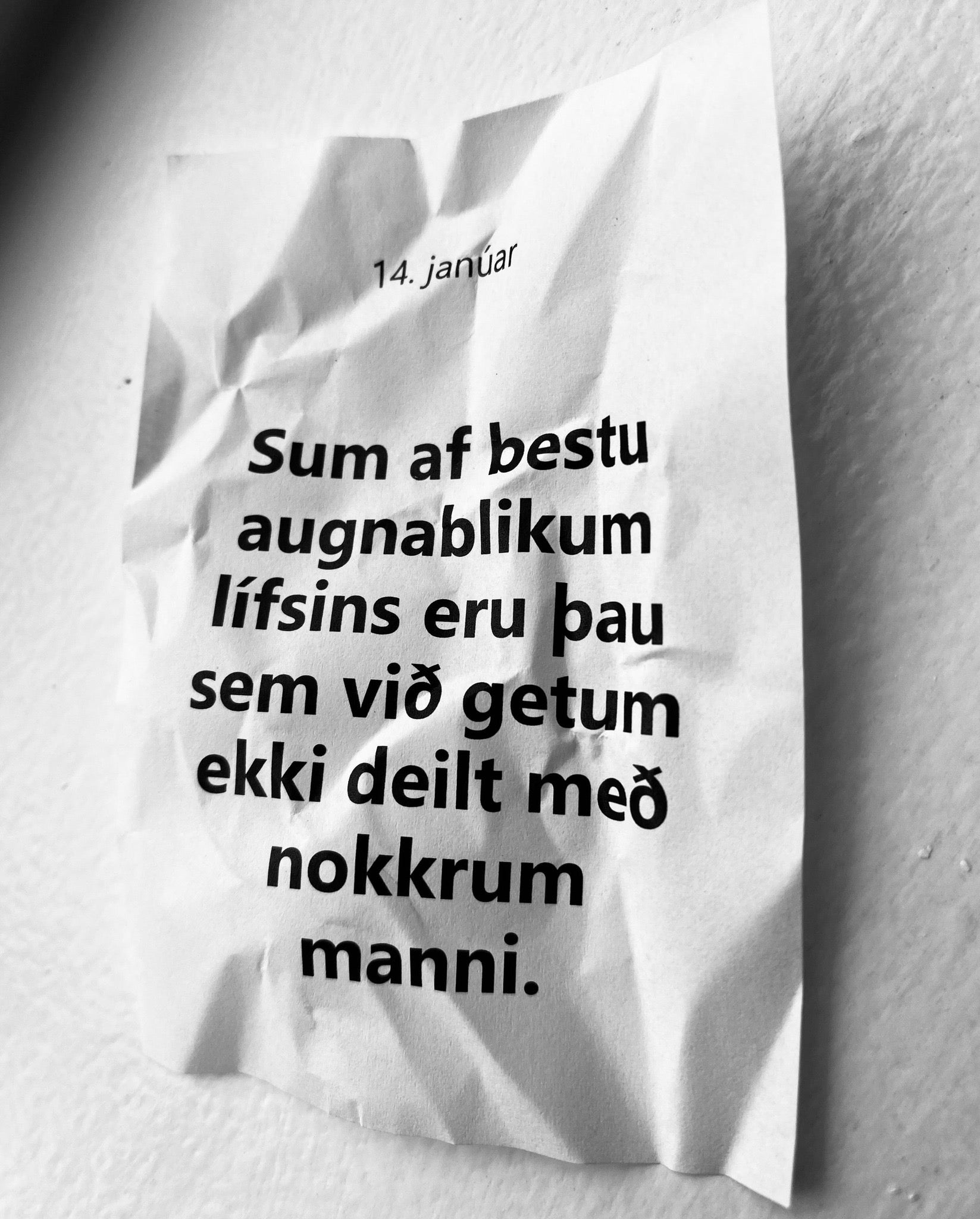 SANÖ kubbadagatalið inniheldur 365 falleg heilræði