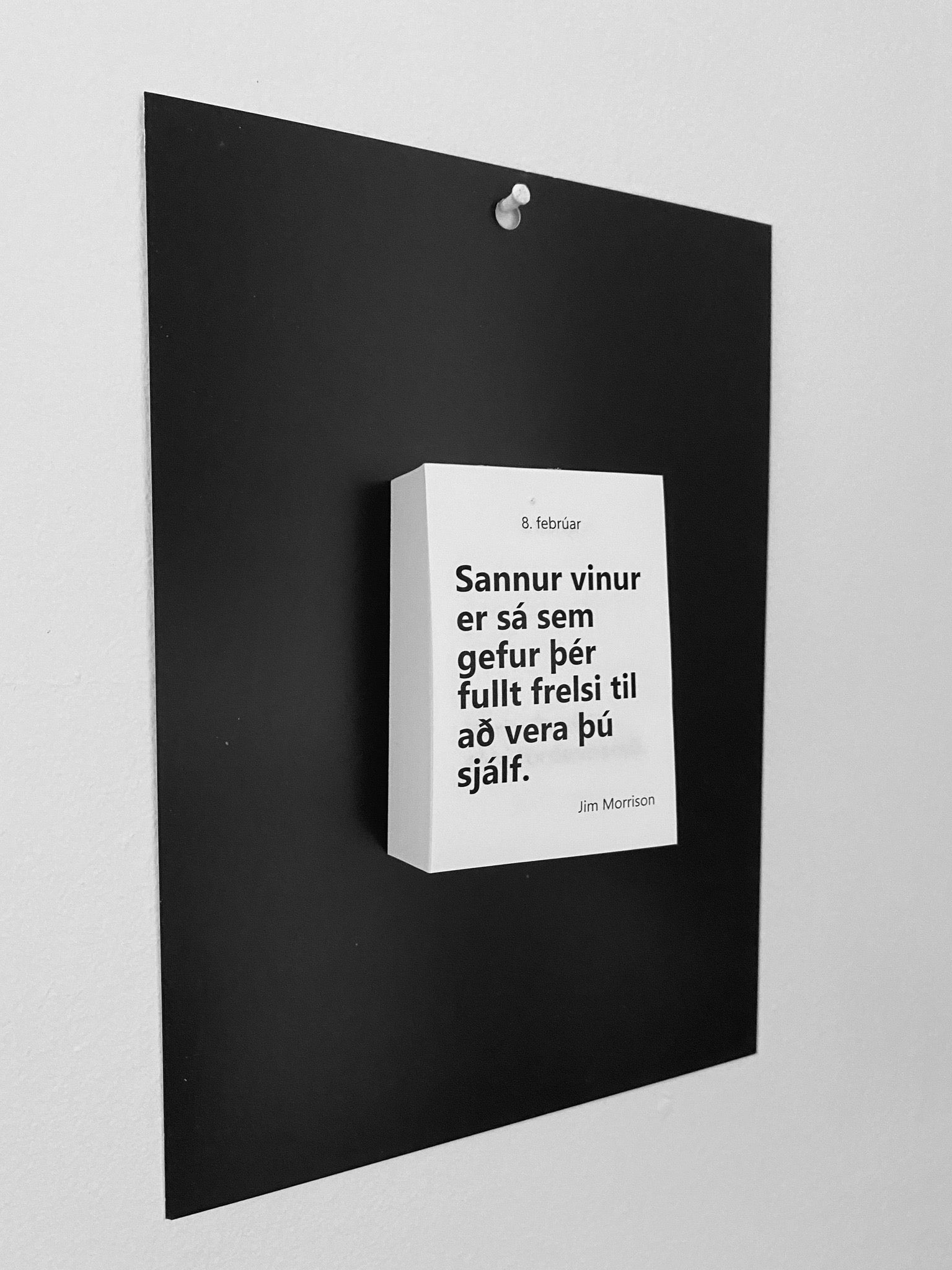 SANÖ kubbadagatalið inniheldur 365 falleg heilræði