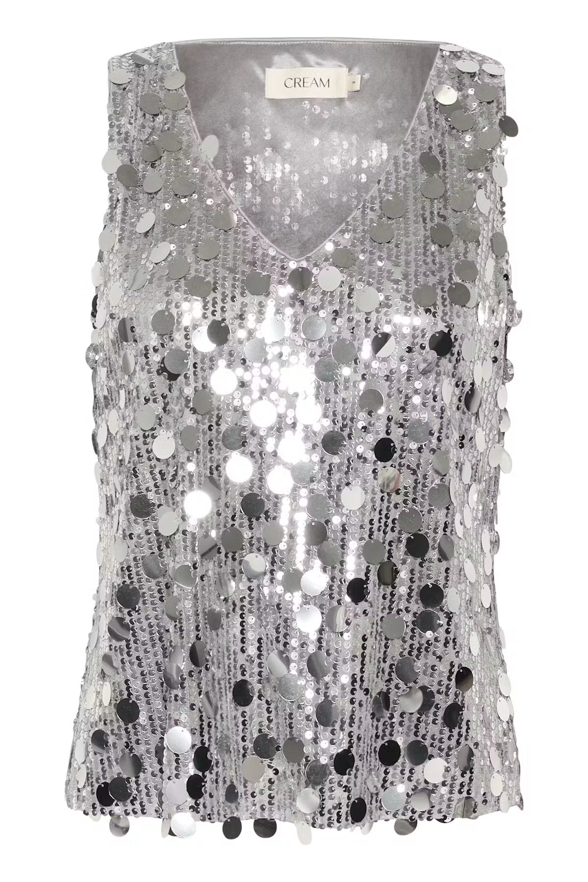 Sparkle toppur frá Cream - Silfur