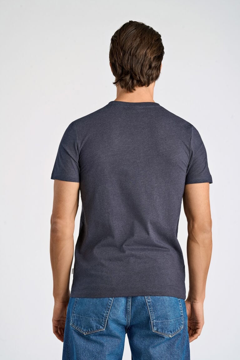 Relaxed fit bolur á herra frá Lindbergh - DK blue mel