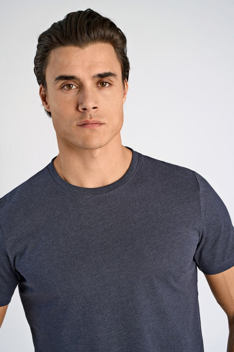 Relaxed fit bolur á herra frá Lindbergh - DK blue mel