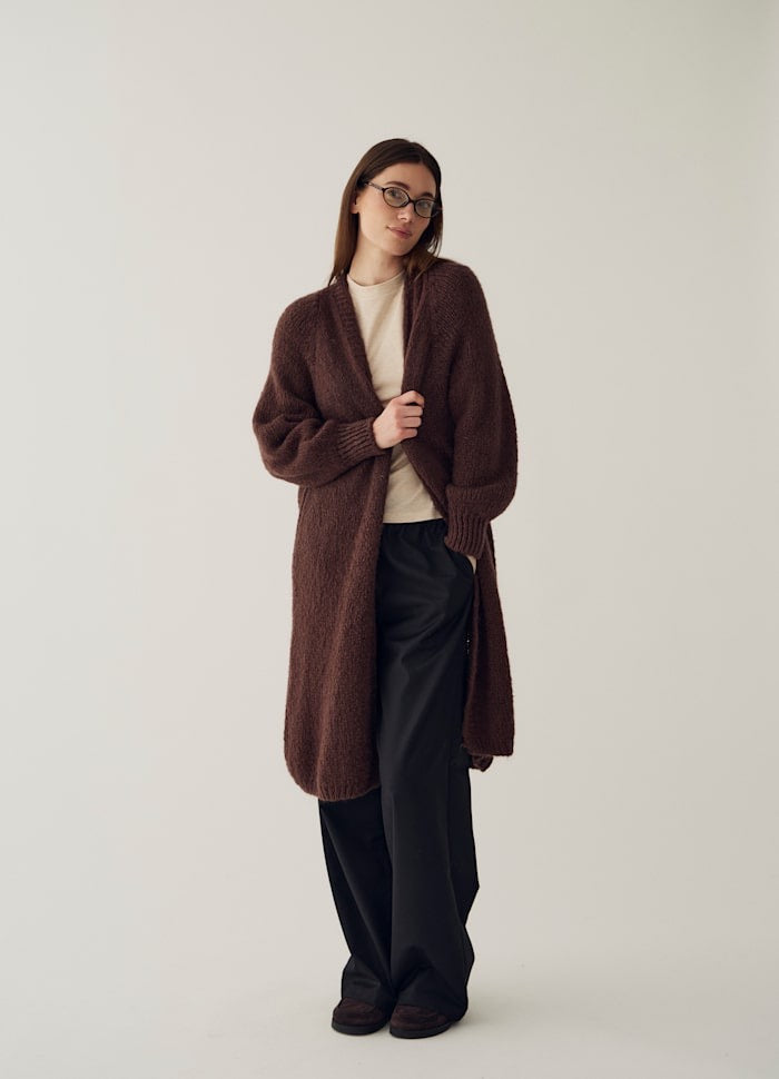 Fora síð golla frá Noella - Dark brown