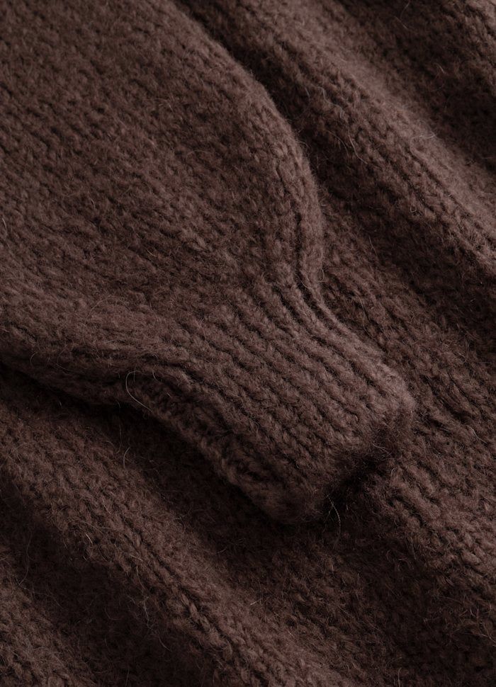 Fora síð golla frá Noella - Dark brown