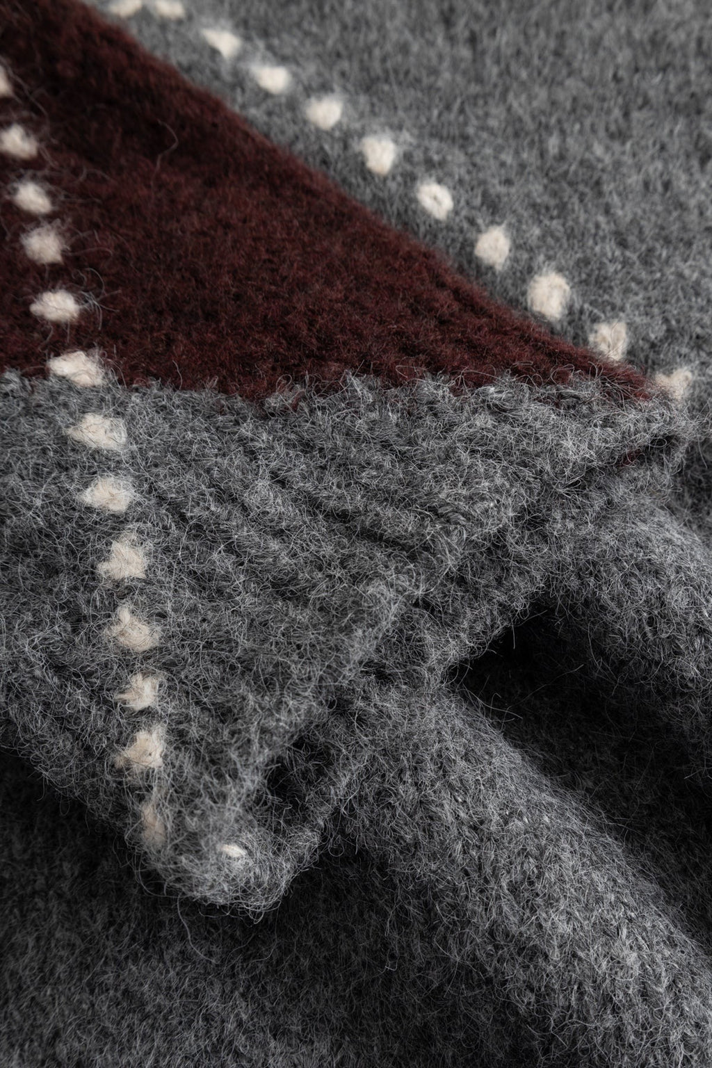Lai knit peysa frá Noella - Grey mel