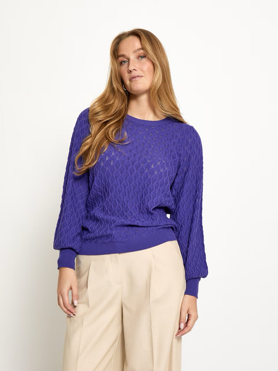 Rosalia peysa frá Peppercorn -  Fjólublá