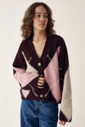 Laiana knit golla frá Noella - Winetating mix
