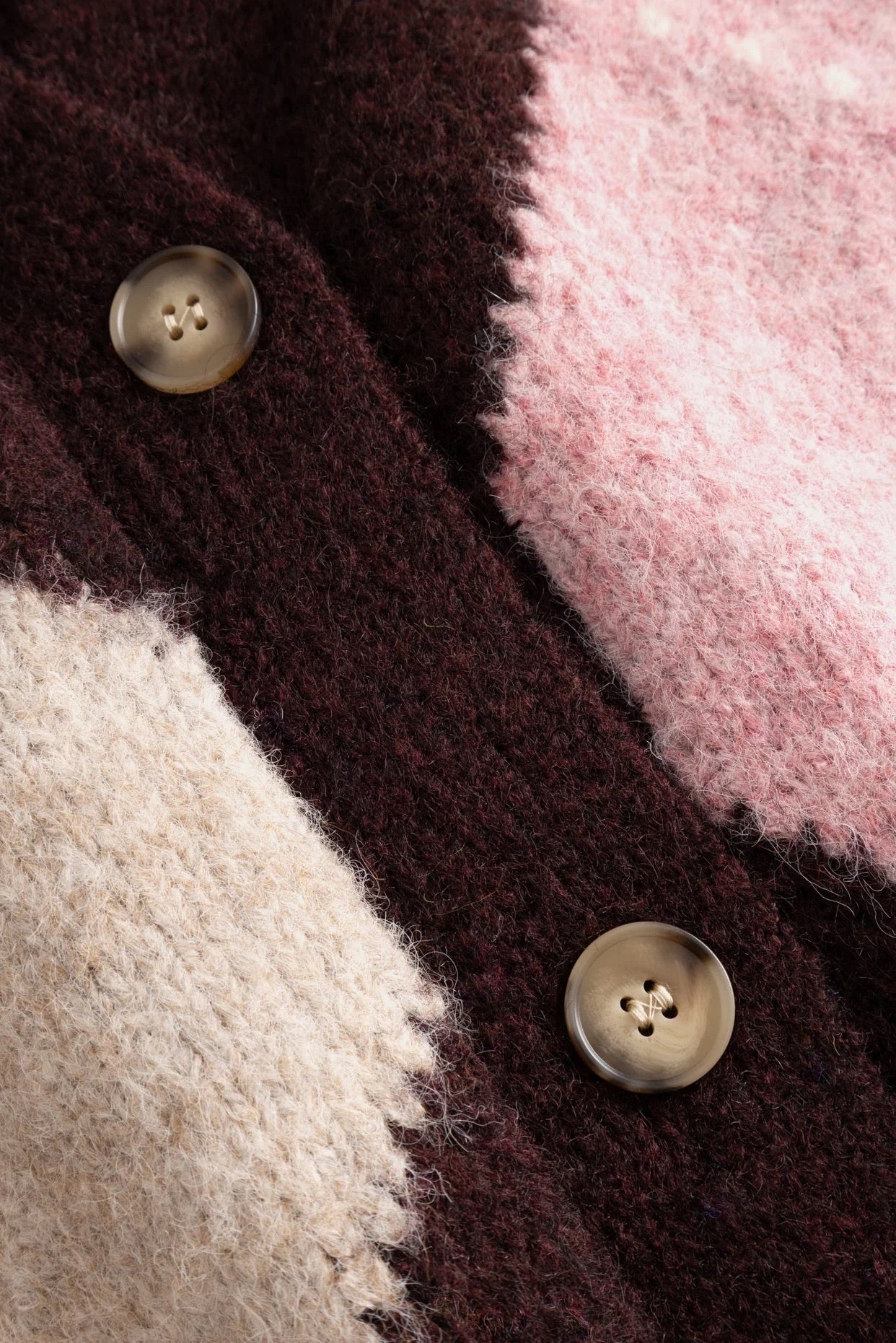 Laiana knit golla frá Noella - Winetating mix