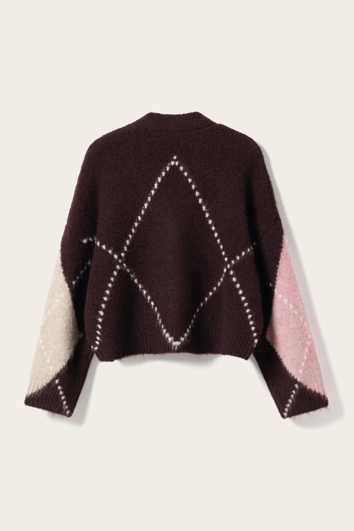 Laiana knit golla frá Noella - Winetating mix