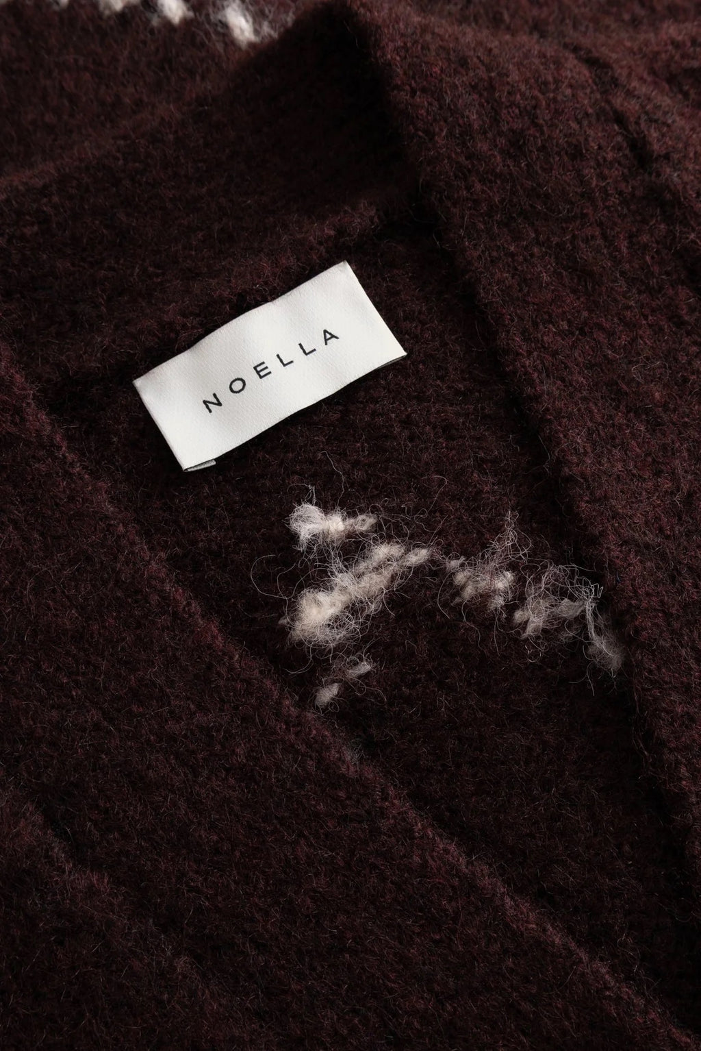 Laiana knit golla frá Noella - Winetating mix