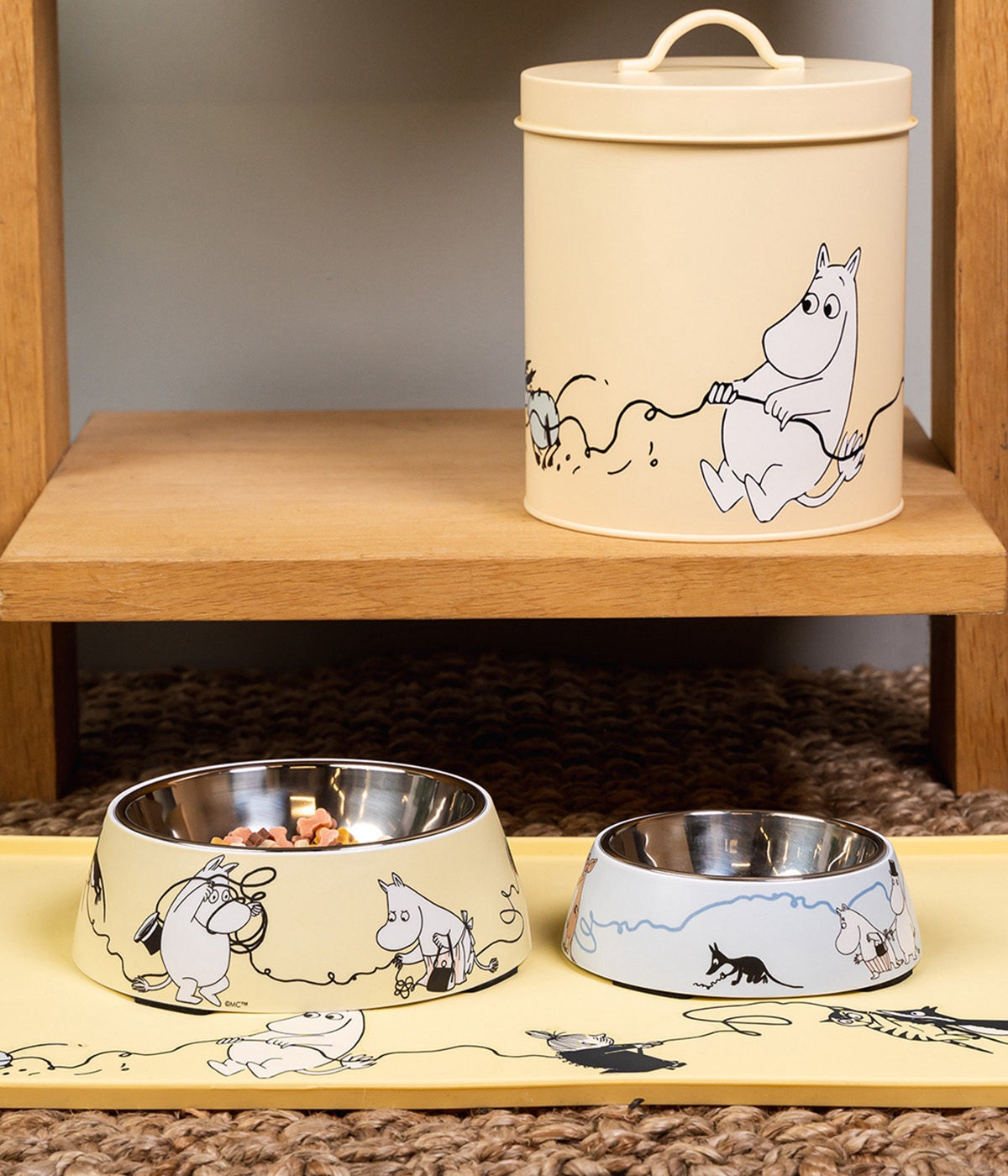 MOOMIN pet skál str M