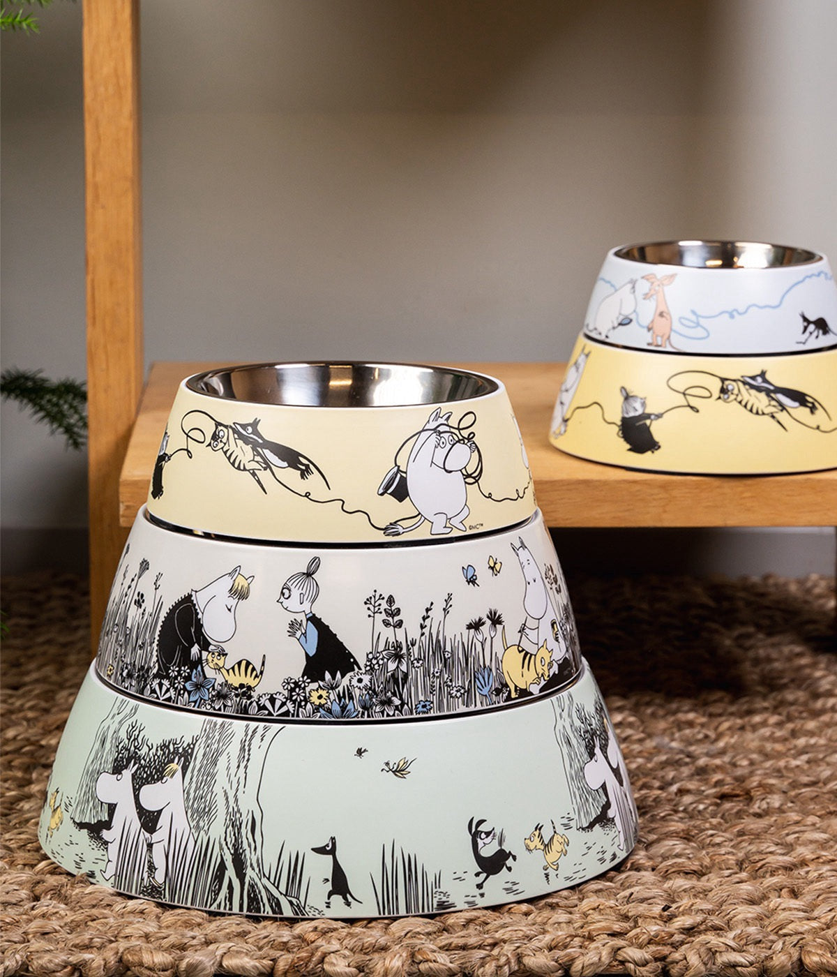 MOOMIN pet skál str M