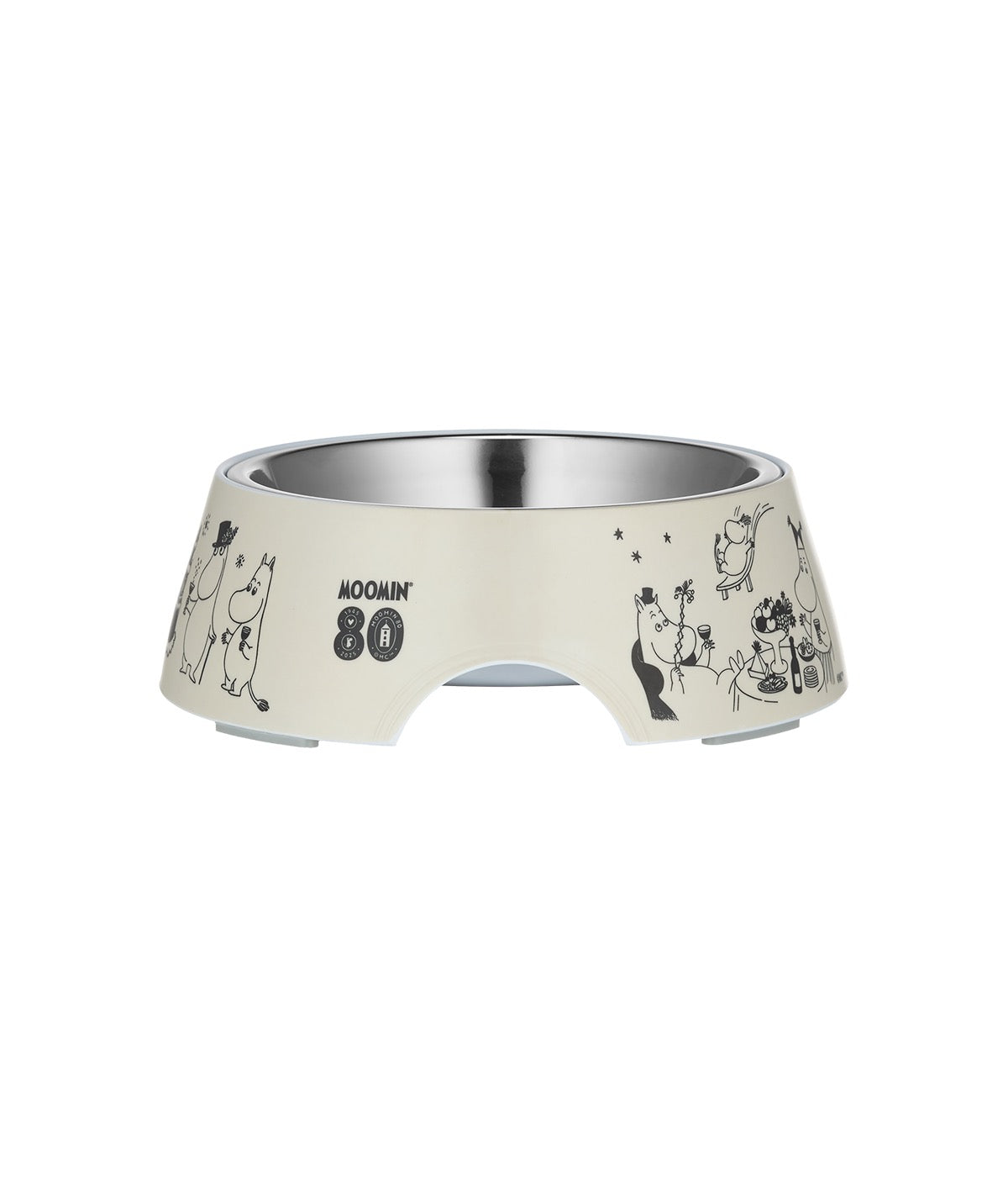 MOOMIN pet skálar 80 ára afmæli Moomin