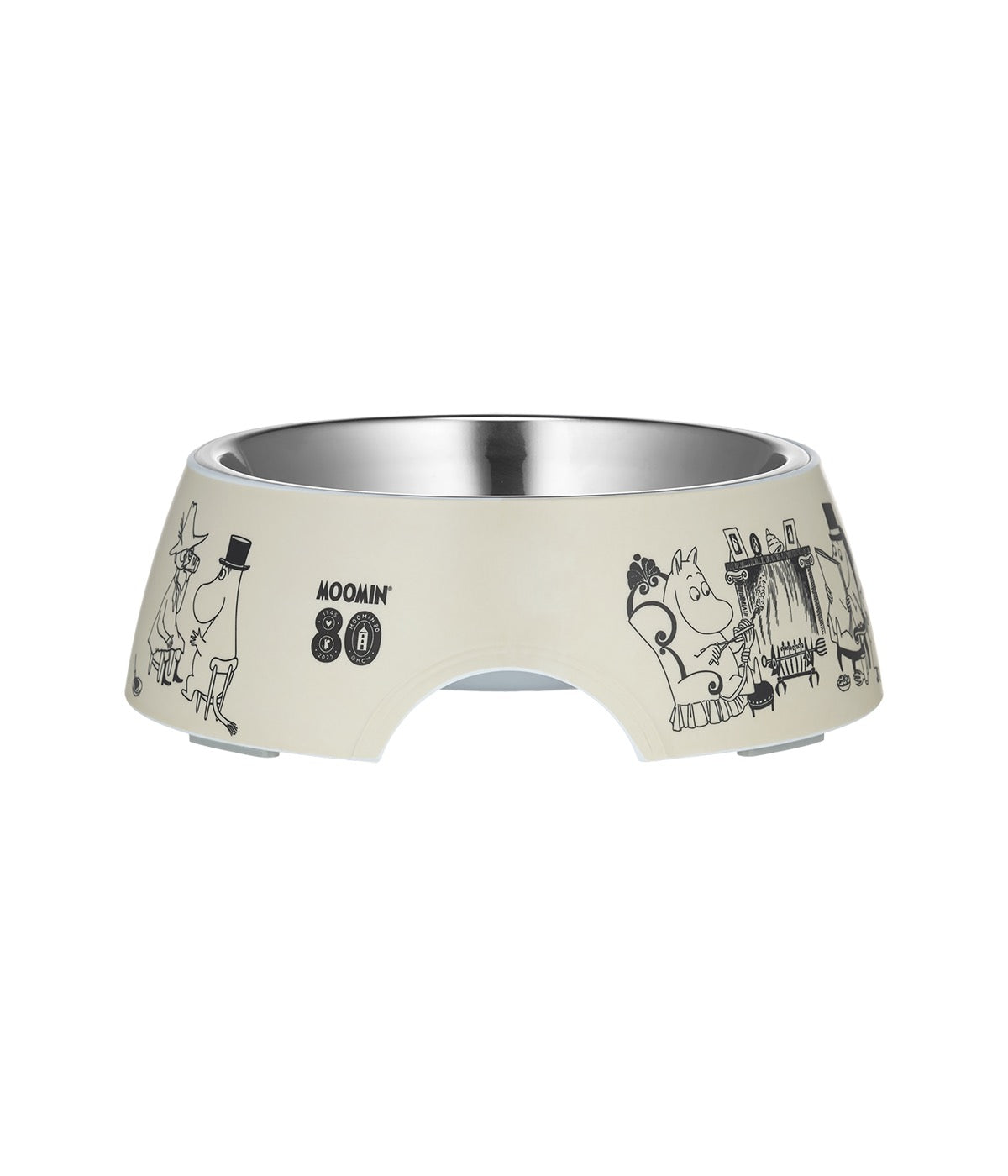 MOOMIN pet skálar 80 ára afmæli Moomin