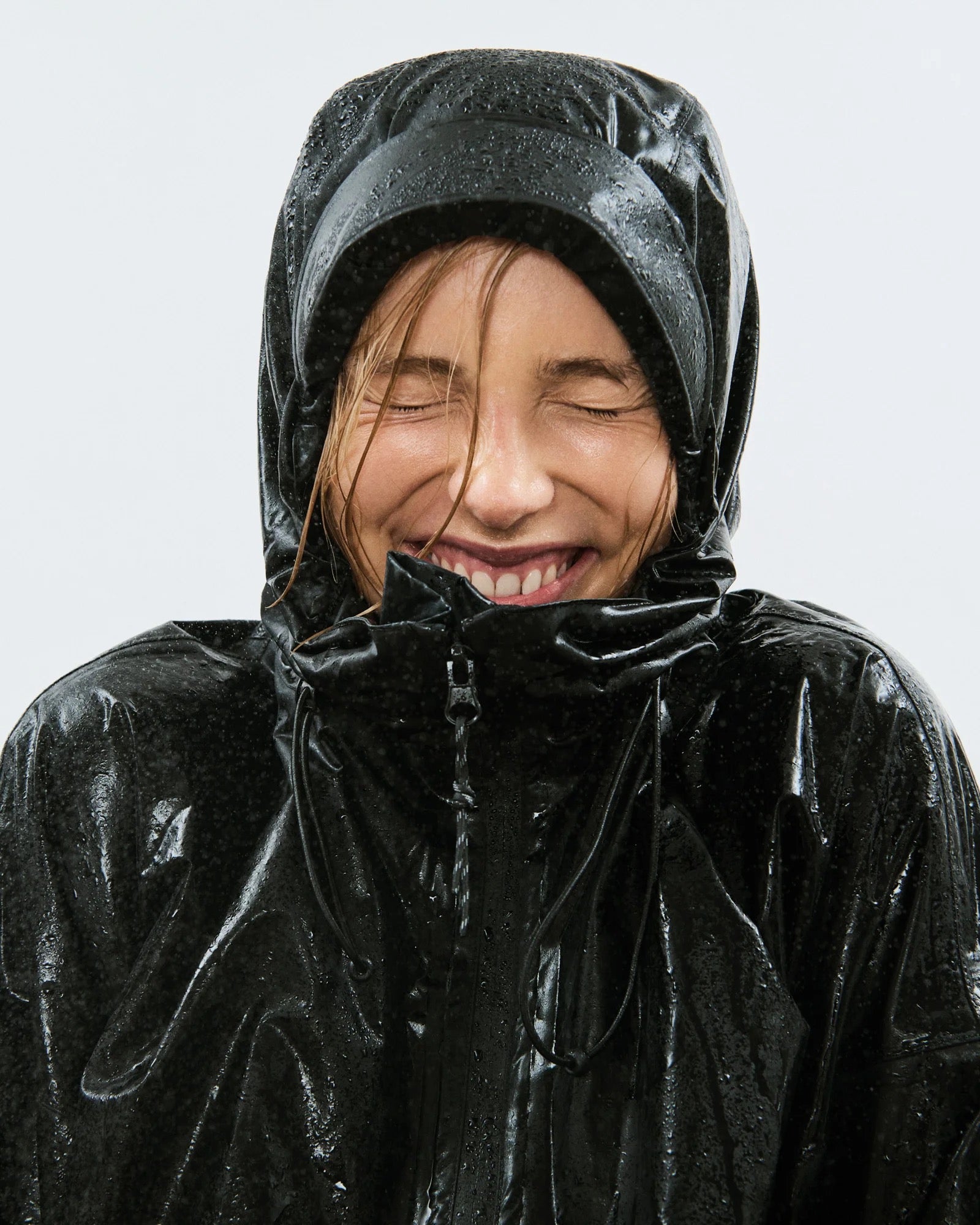 DAY RE- No Rain Anorak - Svartur