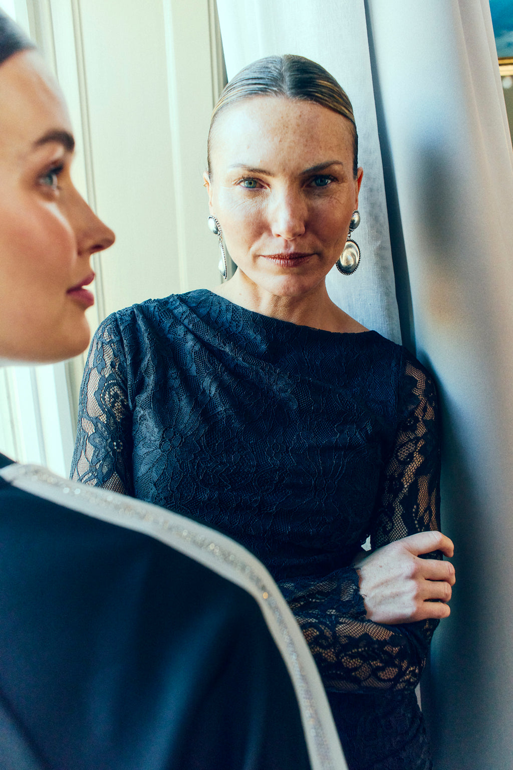 Odessa kjóll frá Freequent -Svartur