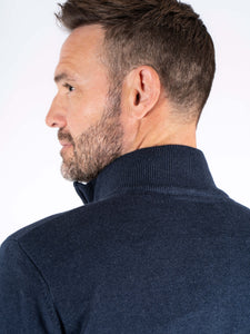 Malcom peysa frá PRE END - Navy