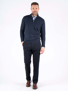Malcom peysa frá PRE END - Navy