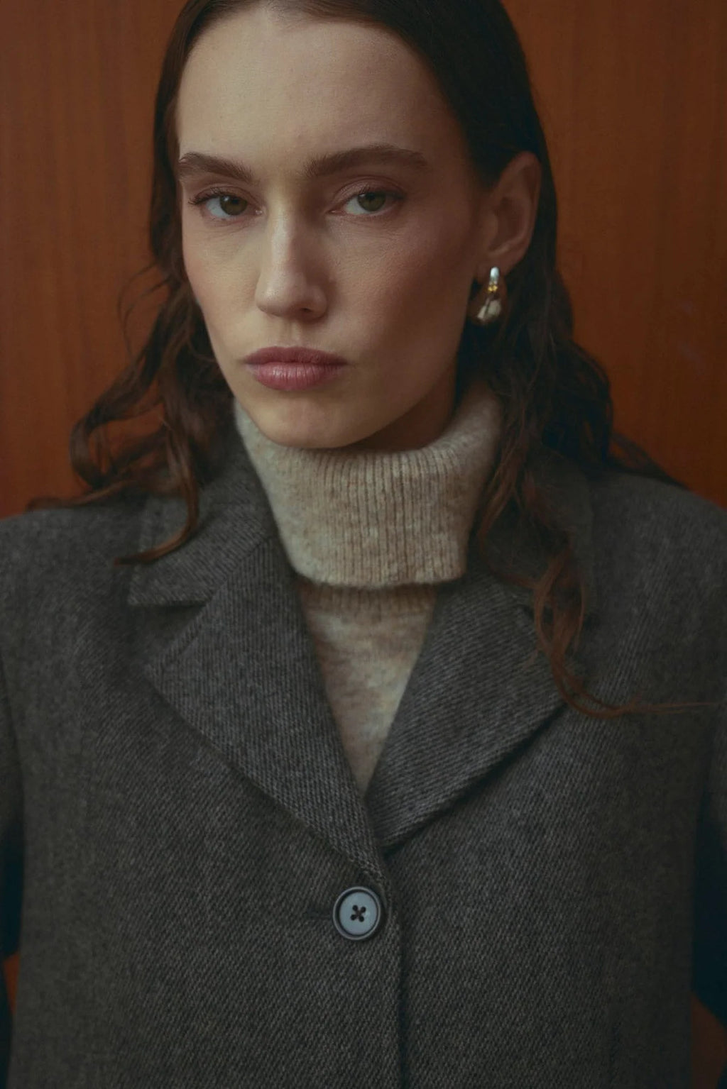 Laurica jakki frá Noella -Grey brown mix