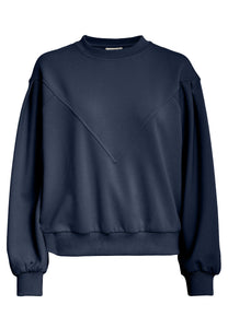 Dicette batleeve peysa frá Peppercorn - Navy