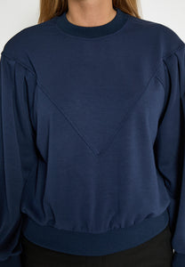 Dicette batleeve peysa frá Peppercorn - Navy