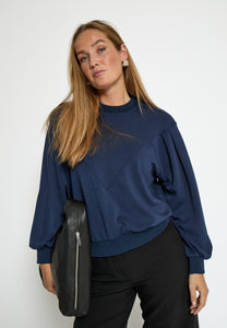 Dicette batleeve peysa frá Peppercorn - Navy