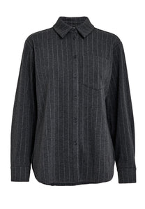 Kendall skyrta frá Peppercorn - Dark grey melange