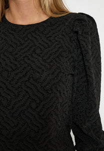 Lia anissa kjóll frá Peppercorn - Svartur