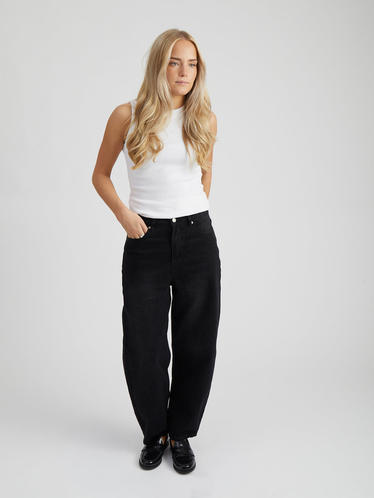 Namira  gallabuxur frá Peppercorn - Svartar