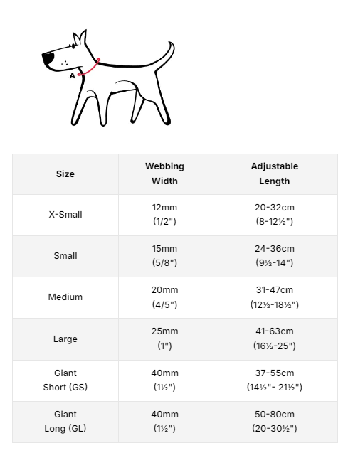 Dog Collar ól  M - Rauð með hvitum doppum