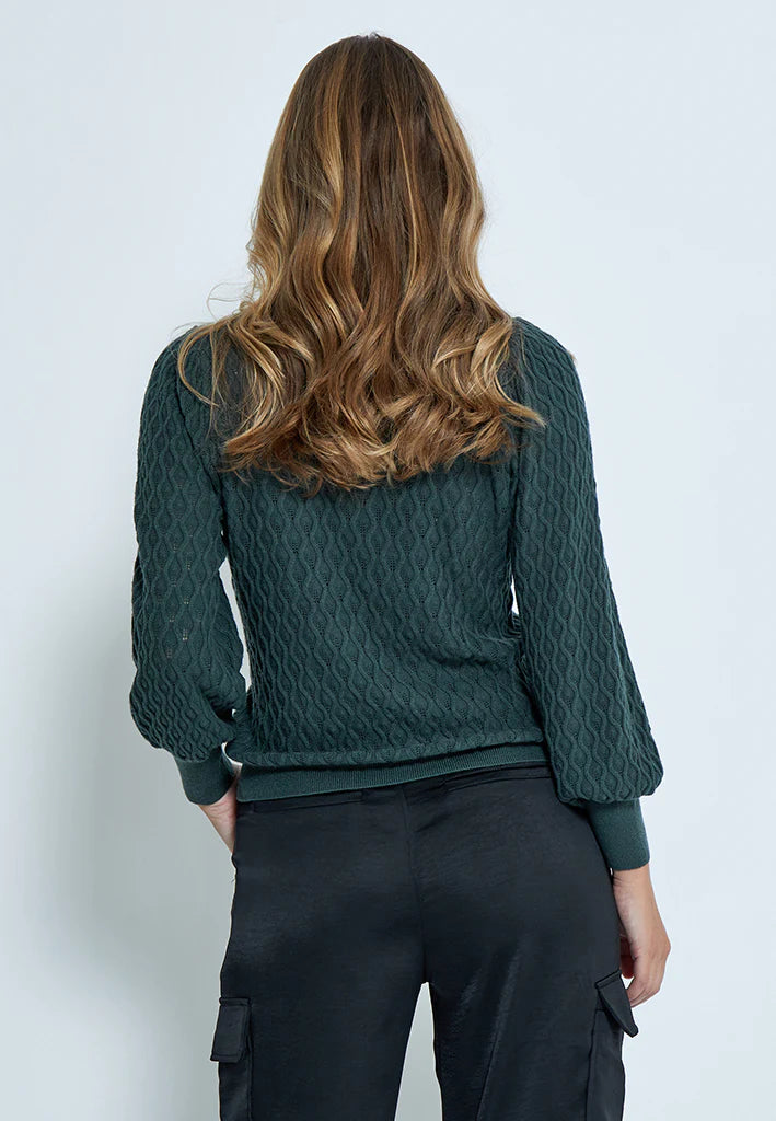Rosalia peysa frá Peppercorn - Jungle Green