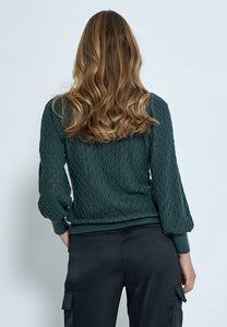 Rosalia peysa frá Peppercorn - Jungle Green