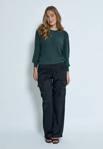 Rosalia peysa frá Peppercorn - Jungle Green