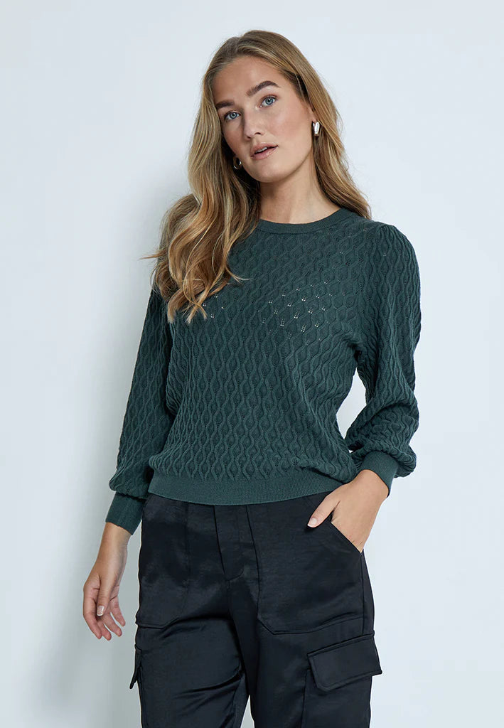 Rosalia peysa frá Peppercorn - Jungle Green