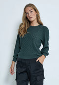 Rosalia peysa frá Peppercorn - Jungle Green