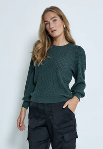 Rosalia peysa frá Peppercorn - Jungle Green