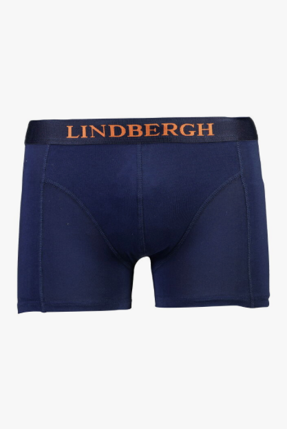 Nærbuxur úr bambus, boxer á herra frá Lindberg-mix orange og svart