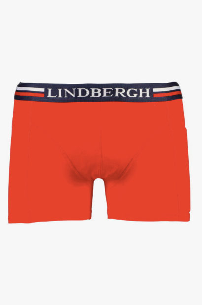 Nærbuxur úr bambus, boxer á herra frá Lindberg-mix litir rautt-grátt-navy