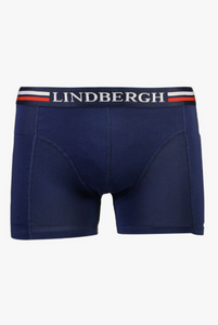 Nærbuxur úr bambus, boxer á herra frá Lindberg-mix litir rautt-grátt-navy