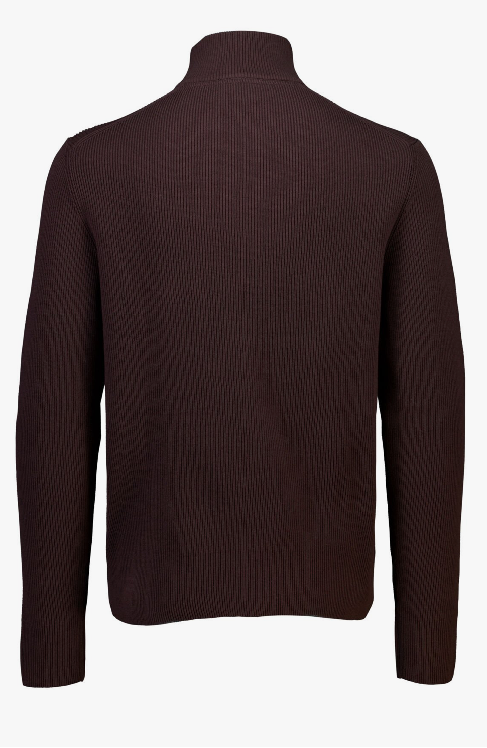 Hálf rennd peysa frá Lindbergh - Red / DK BURGUNDY