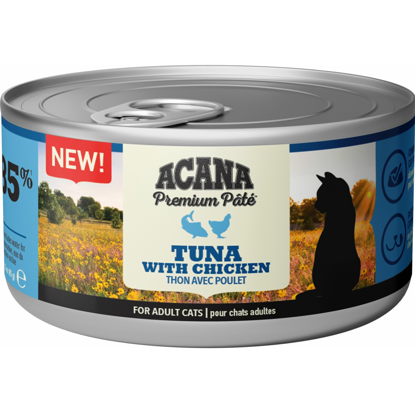 Acana blautfóður fyrir kisur, túnfiskur 85g