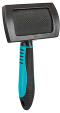 Soft brush plastic/metal bristles 10x17c
