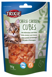 PREMIO Cheese Chicken Cubes, 50 g