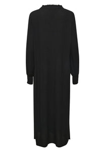 Mirlene amber kjóll frá Kaffe-svartur