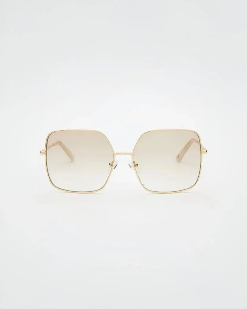 GLAS Eyewear Billie Gold Tinted gleraugu