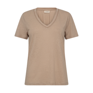 Hille tee  bolur frá Freequent- Simply taupe