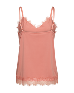 Bicco toppur frá Freequent - Burnt Coral